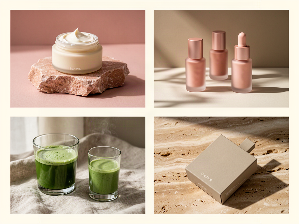 Coordinated product campaign mockup
